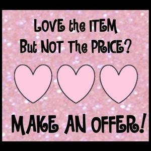 All reasonable offers are considered.